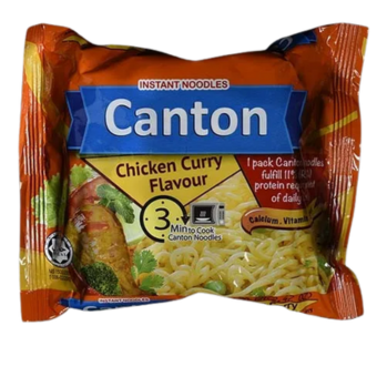 Canton Instant Noodles Chicken Curry Flavor