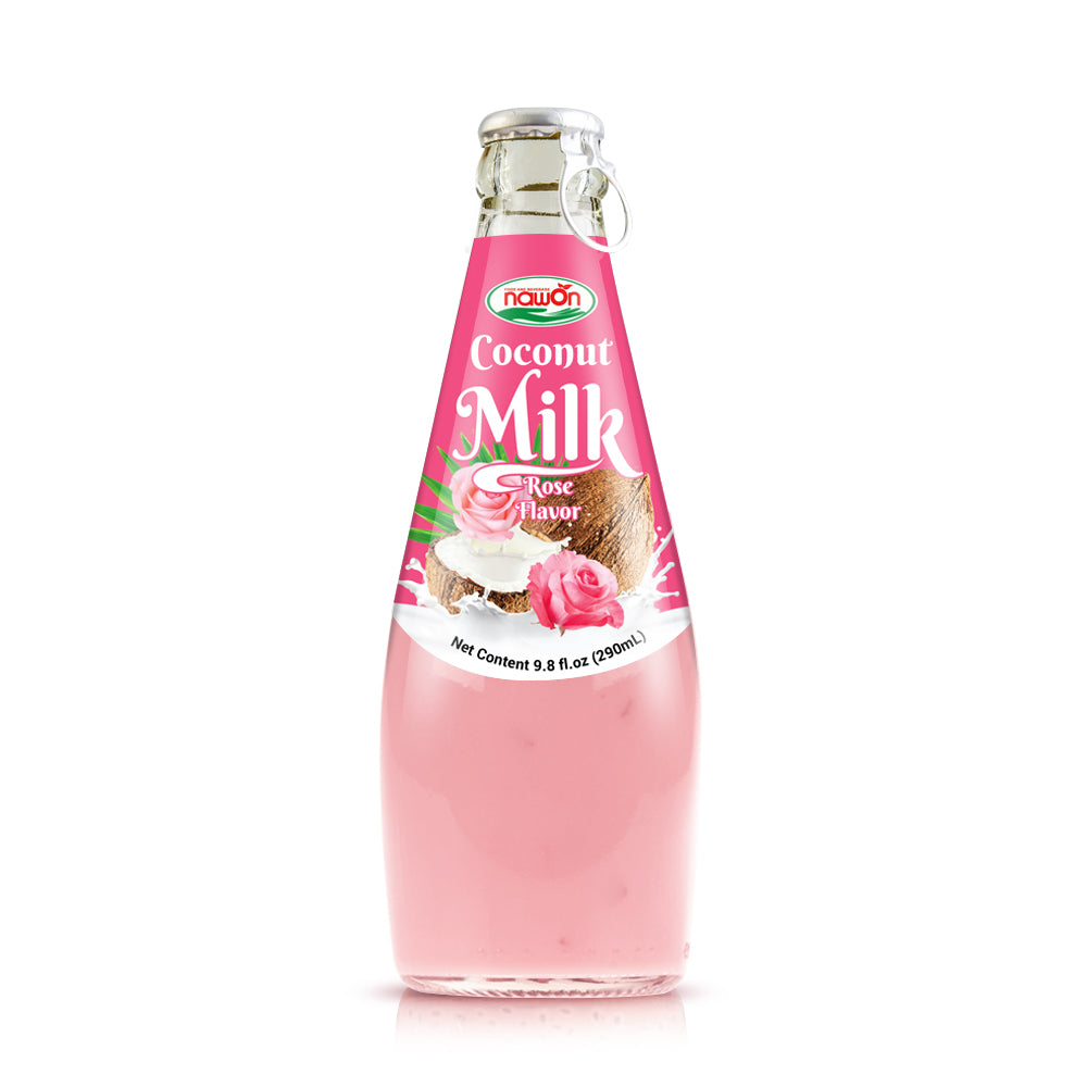 SHERBON COCONUT MILK DRINK PINK ROSE 290ML