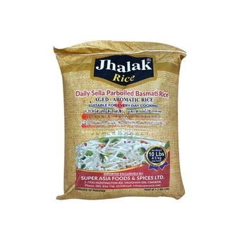 Jhalak Sella Basmati Rice 10lb