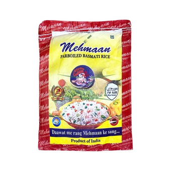 Mehman Parboiled Basmati Rice 40lb