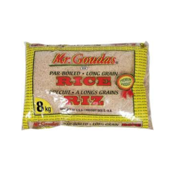 Mr.Goudas Parboiled Rice 8kg
