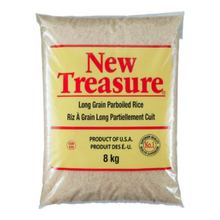 New Treasure Long Grain Parboiled Rice 8 kg