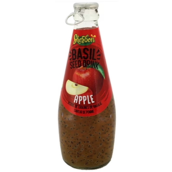 SHERBON BASIL SEED DRINK APPLE 290ML