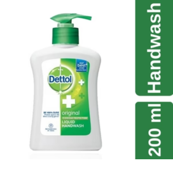 SMALL DETTOL HAND WASH ORIGINAL 200ML
