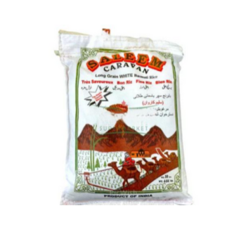 Saleem Caravan Long Grain White Basmati Rice 10lb