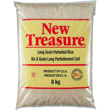 New Treasure Long Grain Parboiled Rice 8 kg
