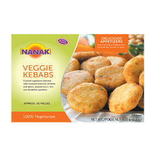 Nanak Veggie Kababs 45pcs