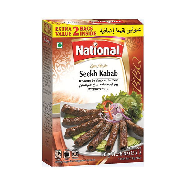 National Seekh Masala Kabab 50g