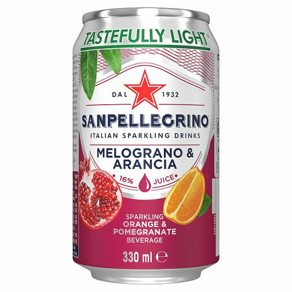 San Pellegrino – Melograno & Arancia Sparkling Beverage – 24 x 330 ml