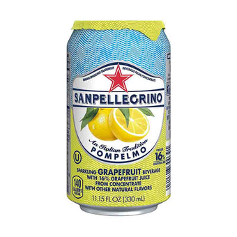 San Pellegrino – Pompelmo GrapeFruit Sparkling Beverage – 24 x 330 ml